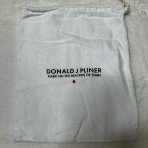 Donald J. Pliner White Dust Bag